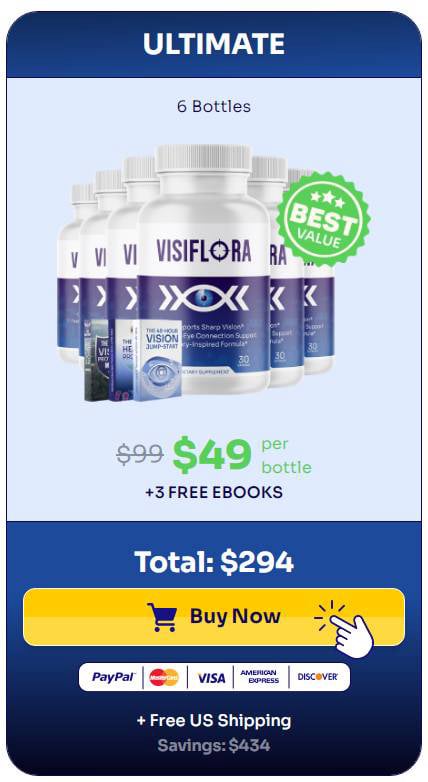 VisiFlora 6 Bottles Offer